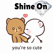 Cute love bear